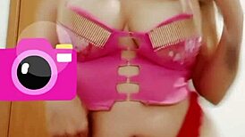 Latina Blonde Teases Big Ass And Tits With Monster Cock