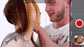 tattooed cutie vasilisa lisa gets creampied after hot sex with boyfriend!