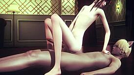 I love mio's handjob and fuck as a sissy trap crossdresser in yaoi anime.