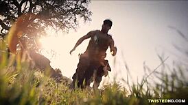 Blonde Fugitive Luna Star Fucks Capturer