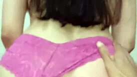 Riding Hard on Black Cock Until Cum Spills in Teaser