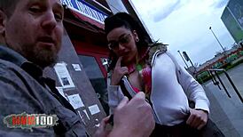 Picking Up Busty Tattooed Spanish Milf Lamia Dark