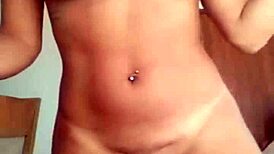 Agatha carioca strips on webcam while her husband is at work.