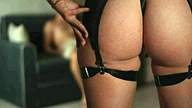 Doggy style and riding positions for a stunning brunette