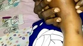 She punished me to worship her feet and smoke between her toes