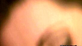 young brunette teen feels the thrill of first anal outdoors