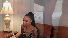 aurora blu in doggystyle enema anal fetish