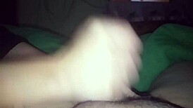 Wife Catches Me Watching Porn And Gives Handjob Until Cumshot