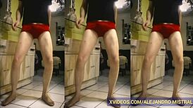 i'm a mature gay guy in underwear fetish with alejandro mistral, loving it so much!!