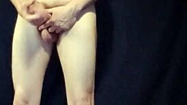 Gay Nude Jerkoff Session with Raw Solo Intensity