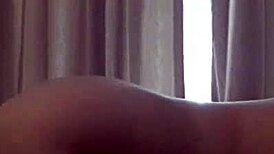 Fucking Hot Girl's Big Ass on Sofa!