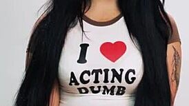 how holly day experiences intense orgasms with her big ass and small tits