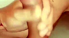 Hubby Masturbates While Cheating Wife Gets Busy in Homemade BBW Scene