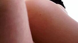 Man, this barely legal teen gets drilled hardcore doggystyle! 🔥