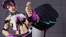 she dominates him with face sitting in this femdom anime hentai