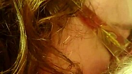 Fat teen 18+ receives detailed rimjob from partner