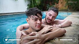 Hey Rodrigo, are you getting naughty backstage with those hot guys?