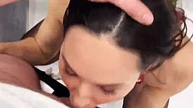 Hot brunette, wanna try ass toy and suck my big dick?