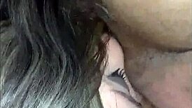 gabriela stokweel sucks guy's ass orally