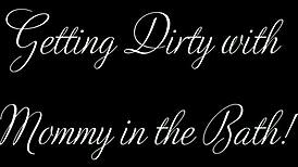 bath time features naughty stepmommy's big ass and natural tits in homemade solo