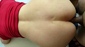 milf pov anal sex, oops creampie in ass!