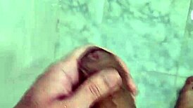 Young Twink Enjoys Shower Time