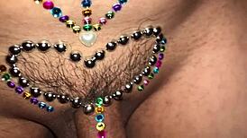 Vajazzling Design Silver Heart Close-Up