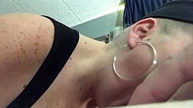 jenna jaymes casually blows the monster cock and takes a facial