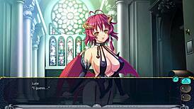 In kyonyuu fantasy, shamsiel engages in intense h-scene sex with asian japanese characters in game hentai.