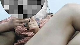 anu provides video call service to client on webcam.