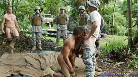 Army boy says, 'Let's have gay sex in the jungle'