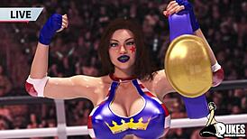 गुस्सैल रेसलर और क्रिश्चियन रॉ इंटररेशियल चुदाई में जोरदार चोदे गए