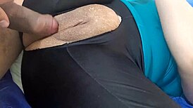 Latina stepmom with huge pussy bangs stepson for cash.