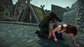Man, I’m so into Skyrim darkest desires... 3d roleplay with Ysolda, rough anal stuff!