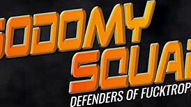 Sodomysquad bbc superhero bodybuilder shoves monster cock in his muscular ass for self fucking