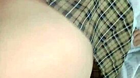 Slamming the skinny Argentinian schoolgirl when she's home alone after class