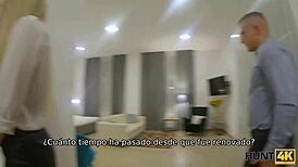 European Teen Shows Off Sexual Skills in Lingerie