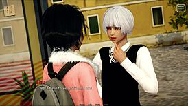 My bully turns into my lover in this homemade video