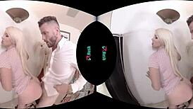 Layla Price Rides Hard in Virtual Fuck