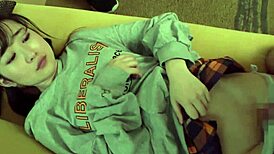 Japanese Step Sister's Subtle Charm in Homemade Clip