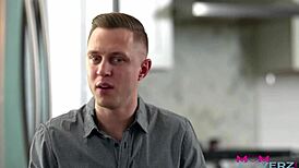 Aiden ashley and jordan maxx reveal stepmom's family secrets in a threesome