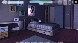 anime milf deepthroat in bath