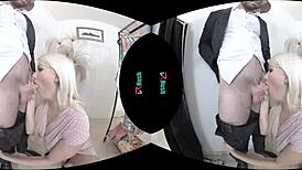 Layla Price Rides Hard in Virtual Fuck