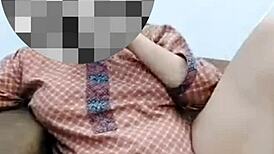 anu provides video call service to client on webcam.