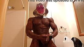 Big black cock worship with Hallelujah Johnson in jungle heat! 🌿