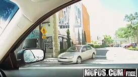 Mofos - Let's Try Anal - Alexa Aimes Racing Home for Hardcore Assfucking