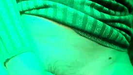 dancing minx visits the public toilet at the club for a break