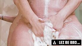 Big-Titted Neighbors Use Dildo In Rough Secret Affair