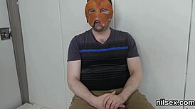 Nasty Chick Brought to Butt Hole Asylum for Unrestrained Anal and Ass Licking Treatment.