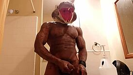 Big black cock worship with Hallelujah Johnson in jungle heat! 🌿